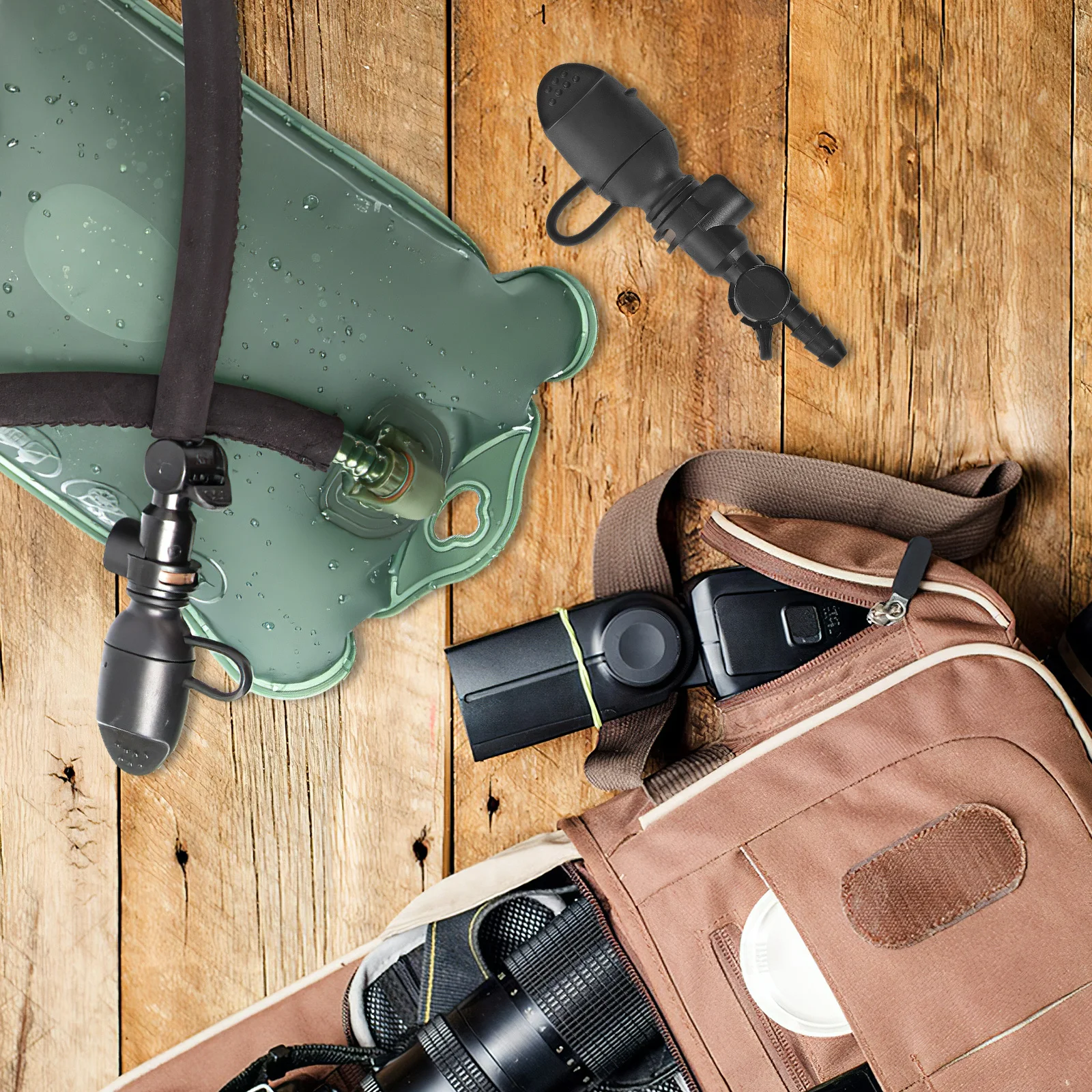 

Hydration Bladder Bite Valve Replacement Detachable Mouthpiece Antifreeze High Flow Cover Outdoor Backpacking Cycling Hiking