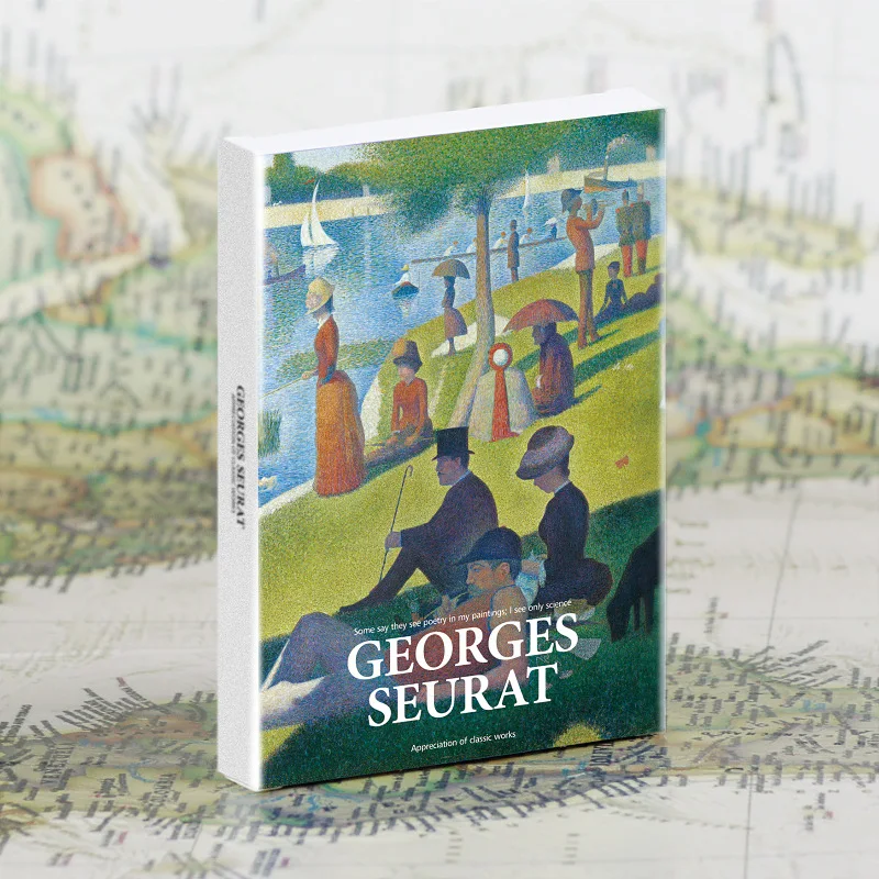 

30 Pcs/Set Georges Seurat Postcards Style Greeting Cards Fashion Gift DIY Journal Decoration Stationery Wish