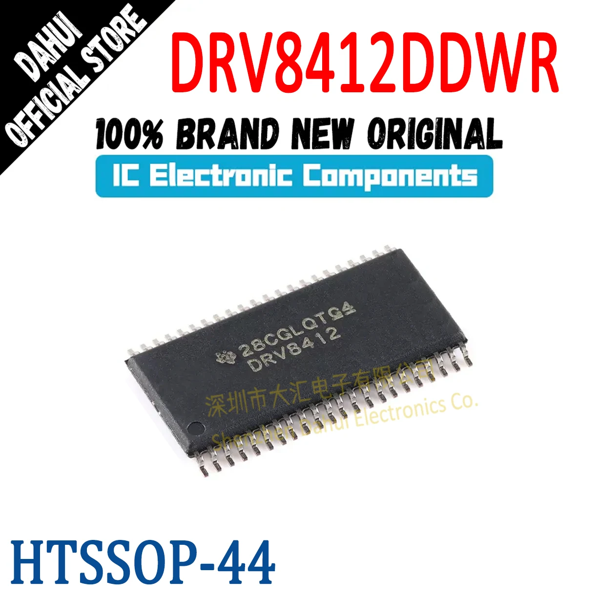 DRV8412DDWR Silk Screen DRV8412 New Drive Controller Chip New Original IC Chip HTSSOP-44