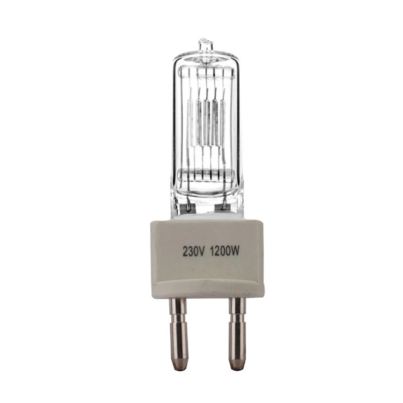 HoneyFly G22 Halogen Stage Light 230V 1200W CP/73 Capsule Clear Bulb Aero Ship Photography Film and Television Stage Bulb