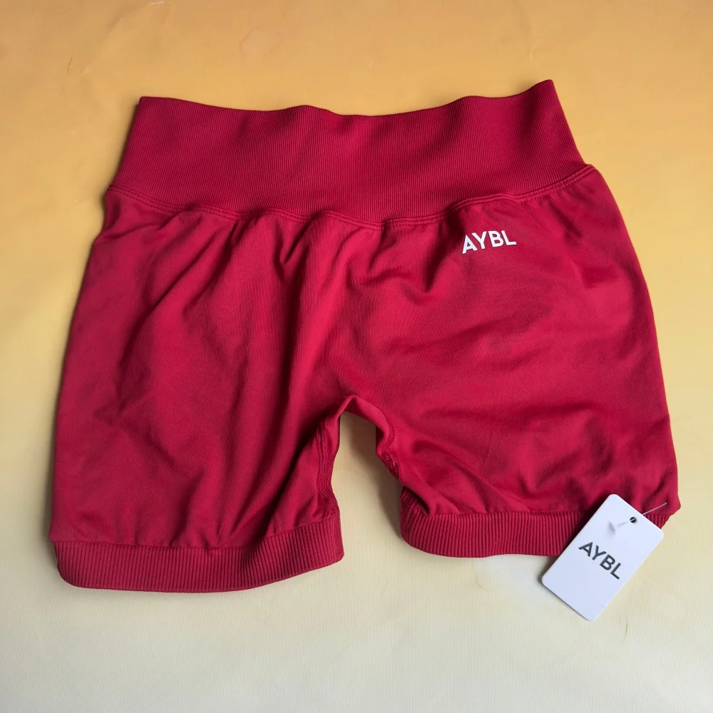 Marken-Nahtlose Yoga-Shorts — Po-formende Fitness-Shorts, Dehnbare Kompressions-Shorts für Damen, Feuchtigkeitsableitend – Detail 28