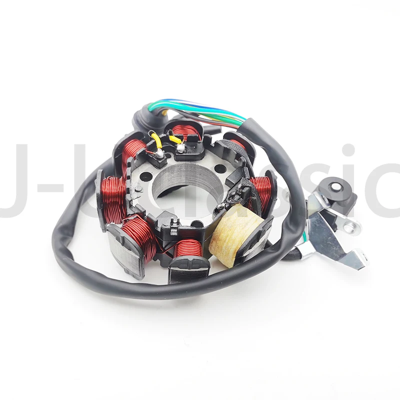 Motorcycle 5 Wire 8 Pole Ignition Magneto Stator For Honda WH125-5 MASTER125 CG125 ZJ125 Magneto Stator Coil Generator Spare Par