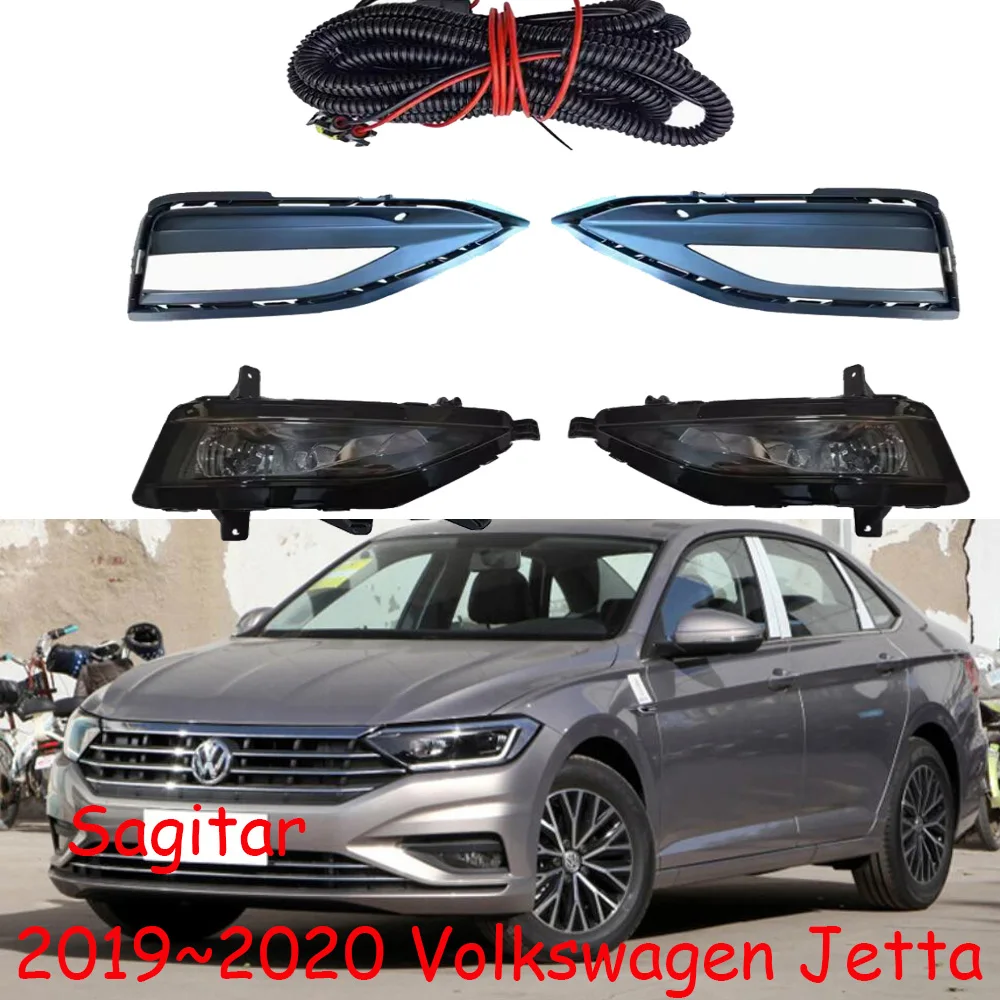 

car accessories bumper headlight for Volkswagen Jetta fog light lamp Sagitar 2019~2021y for VW Jetta headlamp