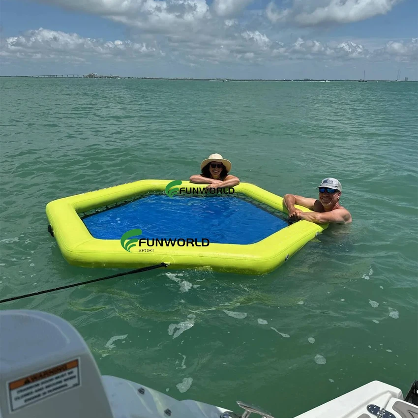 

High Quality Inflatable Air Bed Pool Floats Mattress Water Floating Hammock Marine Air Sun Pad