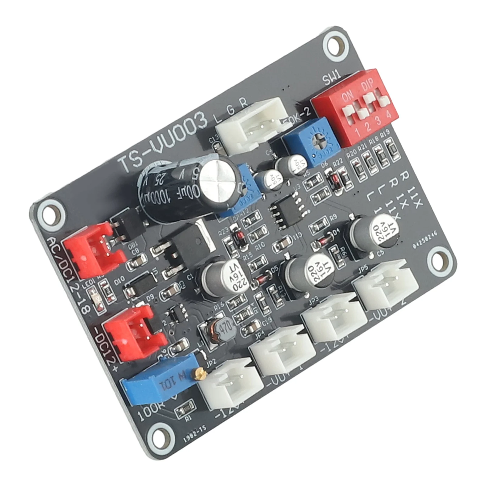 VU Meter Driver Board For For For TS VU003 Adjustable Backlight Fiberglass ABS Replacement Panel 12V-18V High For For Frequency