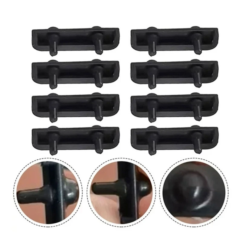 

4/10/20PCS Air Fryer Grill Pan Rubber Bumpers Air Fryer Rubber Tips Replacement Non-Scratch Protective Cover For Air Fryer