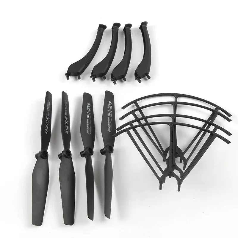 Syma X5HC / X5HW Spare Parts 4pcs Landing Skid +4pcs Propeller +4pcs Protective Cover