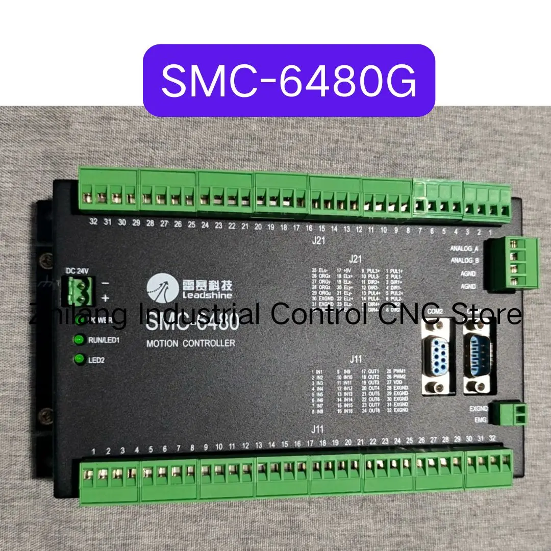 

Б/у Контроллер движения SMC6480G SMC-6480G Тест ОК Быстрая доставка