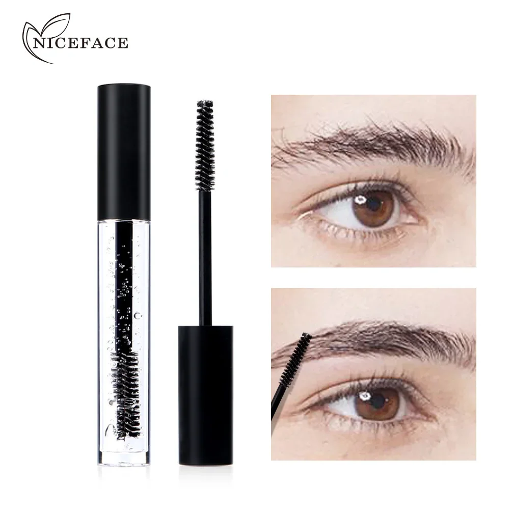 NICEFACE เจลจัดแต่งทรงผมคิ้วกันน้ําโปร่งใส Long-Lasting Brow Wax Cream สําหรับการแกะสลักคิ้วและแต่งหน้า