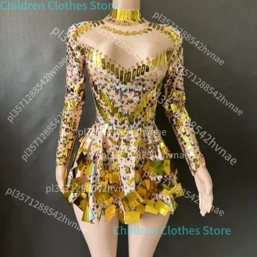 Robe d'été à haute élasticité pour femme, ligne a, manches longues, Costume élégant, soirée, scène, 7G, nouvelle collection