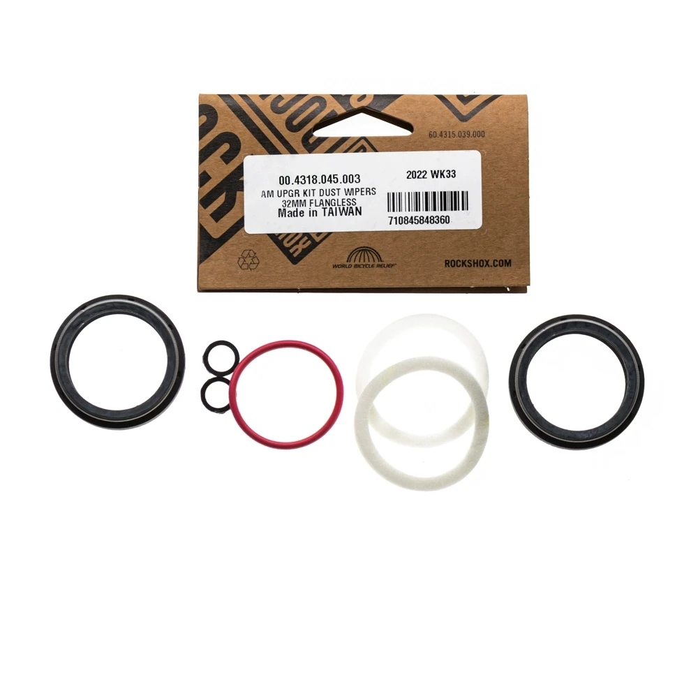 

SRAM ROCKSHOX AM UPGR KIT DUST WiPERS 32MM FLANGLESS BLUTO RS-1 SID 32mm 00.4318.045.003