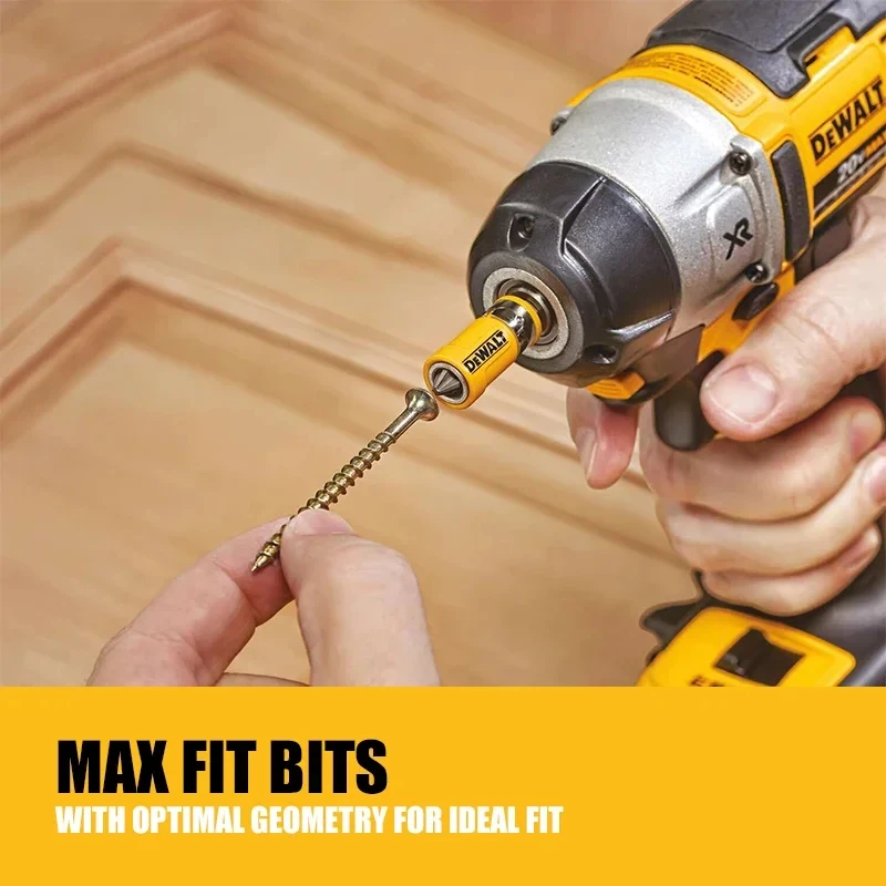 DEWALT Original DWA2PH2SL MAXFIT 2'' PH2 Impact Driver Bit Sleeve Set Portable Carpentry Power Tool Accessories