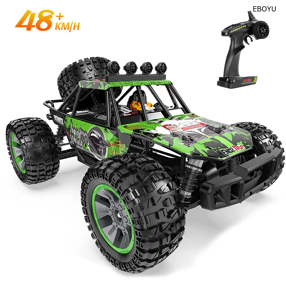 

EBOYU 9203E RC Truck 1:10 Full Scale 2.4G 4WD Climbing RC Vehicle SUV Off-road Truck 40KM/H High-Speed Car RTR Toy Gift for Kids