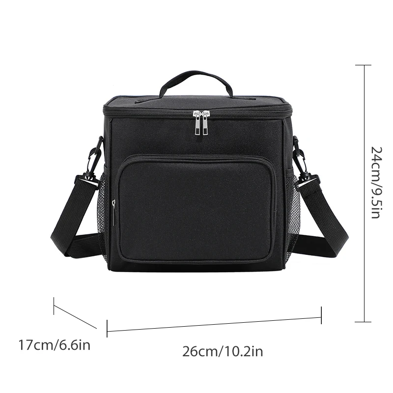 Insulated Lunch Bag Large Lunch Bags For Women Men Reusable Lunch Bag With Adjustable Shoulder Strap