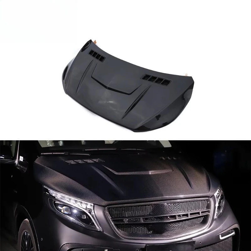 

Vito V220 V250 Van 15-19 Carbon Fiber V-Class W447 hood with vents