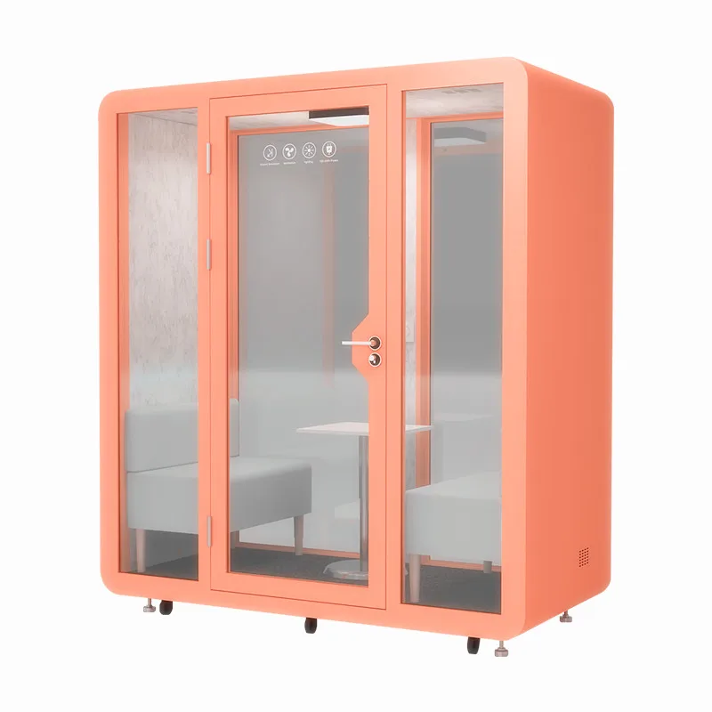 Portable Soundproof Box Co-working Portable Cabin Studio Vocal Booth