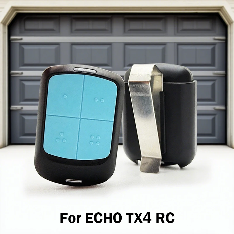 새로운 ECHO TX4 RC 6100334 433MHz 전기 게이트 원격 제어 장치 (BRAVO TX4 / BRAVO TE4433H 차고/게이트 송신기와 호환)