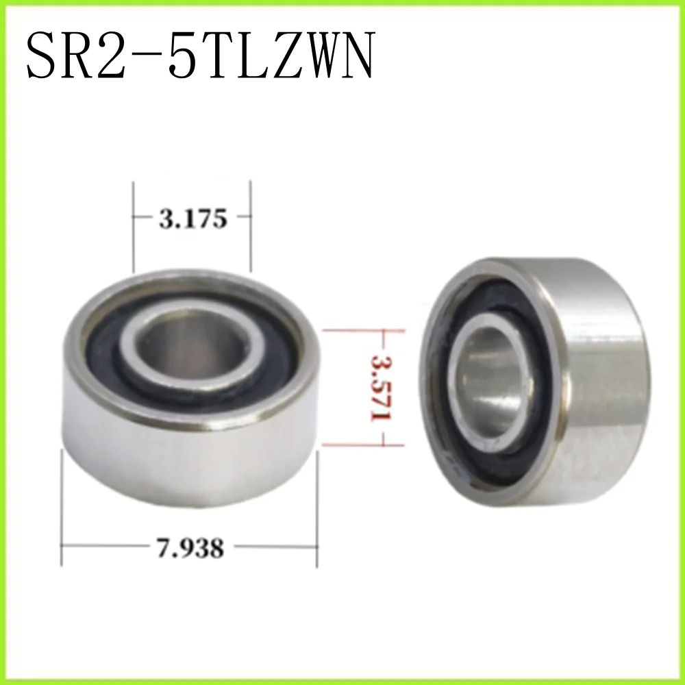 10pcs Super quality dental turbine bearings SR2-5TLZWN for Bien Air handpiece BORA PB 3.175x7.938x3.571mm