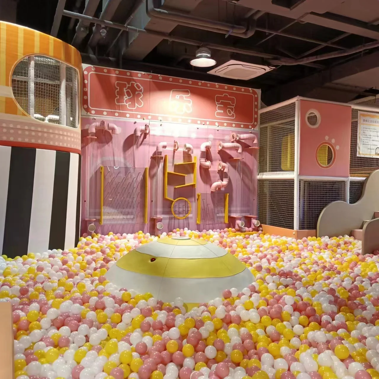 Indoor Playground Equipment, Soft Play Set, Ocean Ball Pool, Kids Amusement, Coffee Shops, Schools, Toddler Play Area, Fun Zone