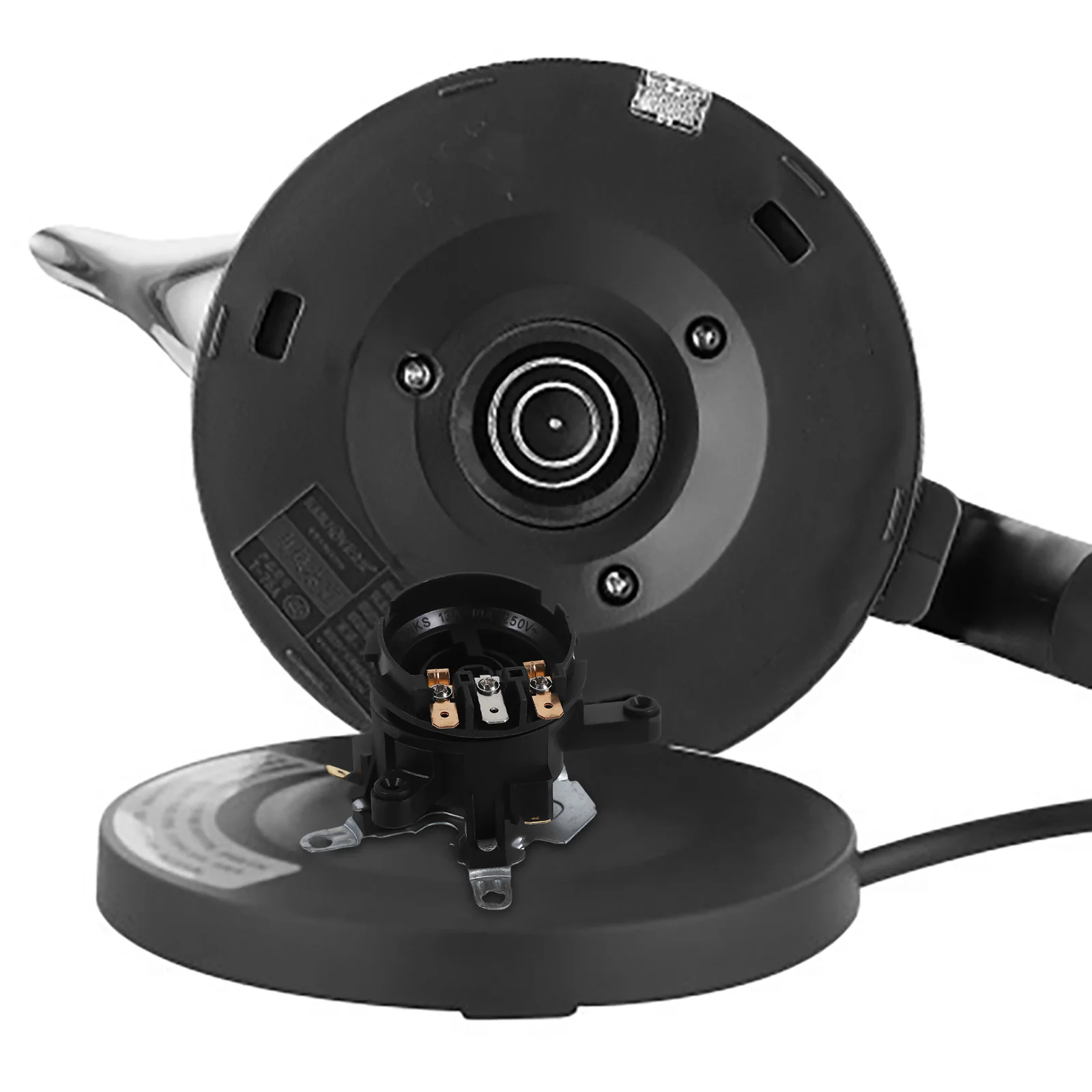 

2Pcs Kettle Replacement Parts Temperature Control Base Socket Thermostat Coupler Set Efficient Electric Kettle Base Spare Parts