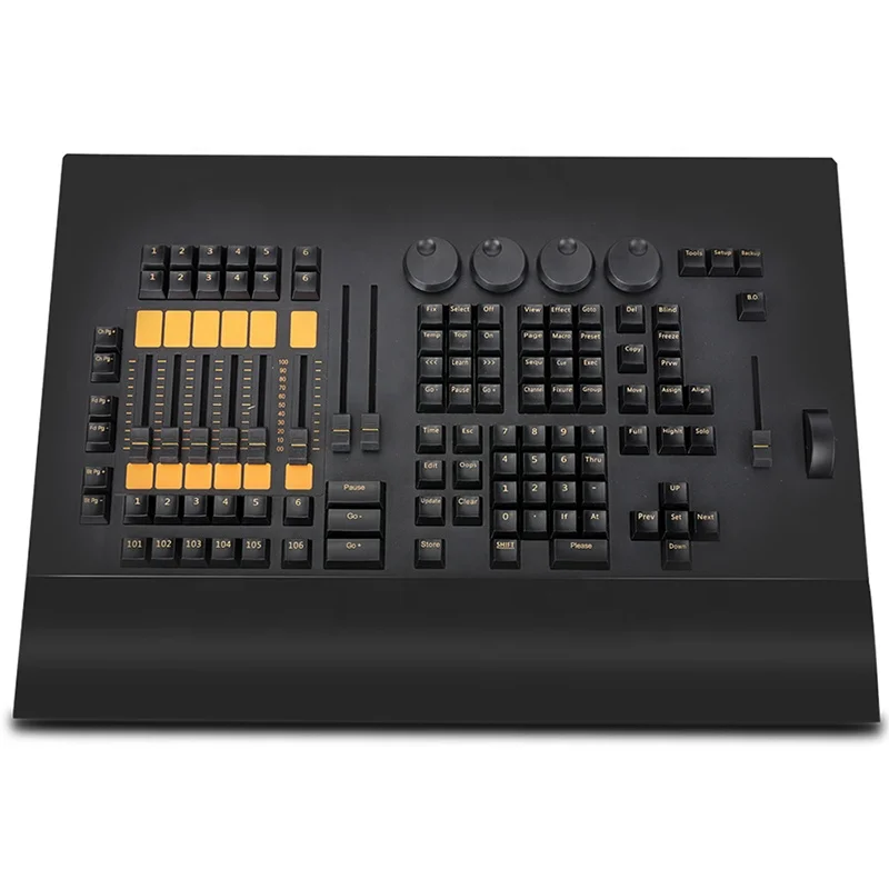 Command Wing Light Console Equipment Controller Dmx512 Stage Lights Fader Wing Stage Party Disco DJ Par Lighting