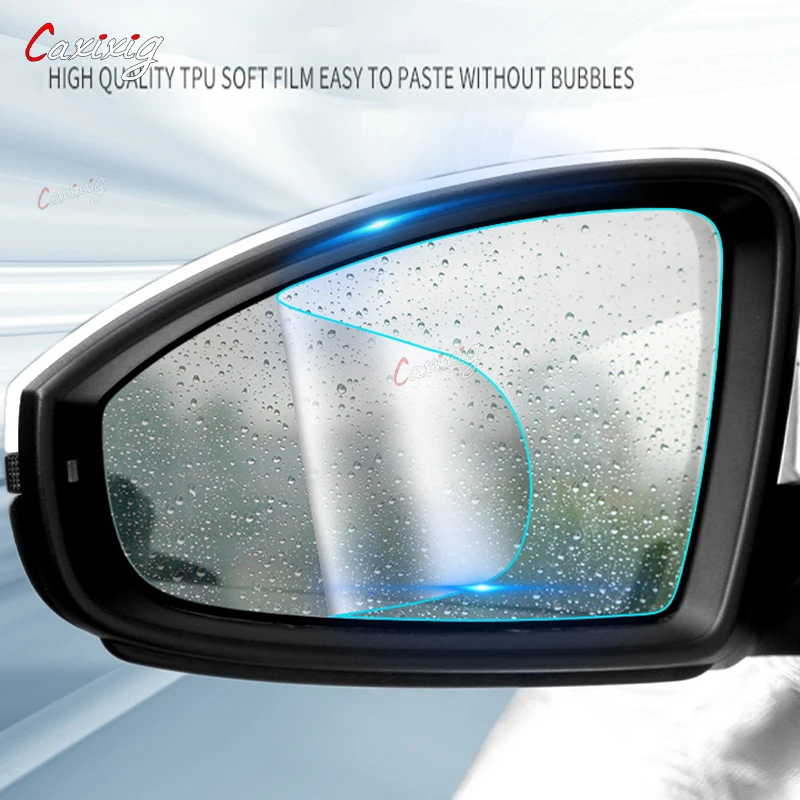 for Toyota Wish 2003~2017 10 20 AE10 AE20 Anti Fog Film Rearview Mirror Rainproof Anti-Fog Films Accessories 2008 2009 2010 2016