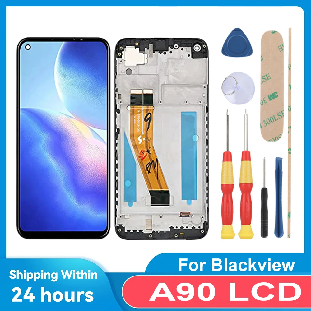 

Для Blackview A90/6,67 "HD + ЖК-дисплей + сенсорный экран + с рамкой