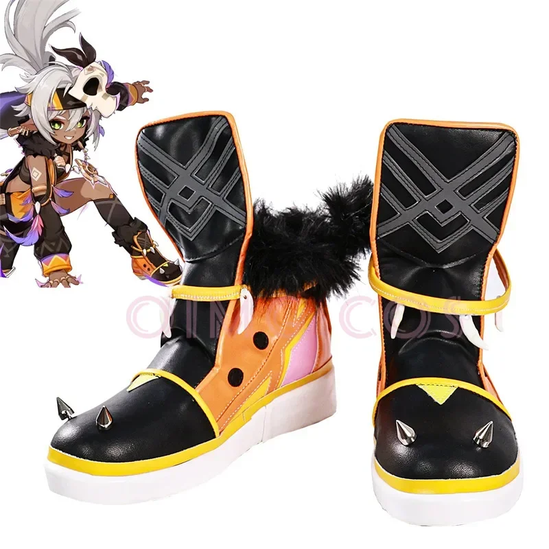 

Genshin Impact Iansan Cosplay Women Shoes Chinese Style for Halloween Anime Game