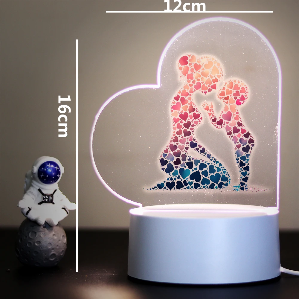 Mom and child 3D Led Night Lamp For Bedroom Decor Birthday Gift Led Night Light For Home Room Decoration Nightlight