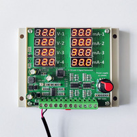 Adjustable 4-channel 0-20mA 4-20mA 0-10V Signal Generator 0-5V 0-25mA Analog Current Voltage Signal Source Simulator Calibrator