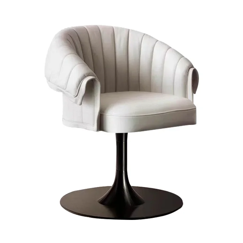 Dressing stool advanced rotating retro light luxury makeup chair creativity