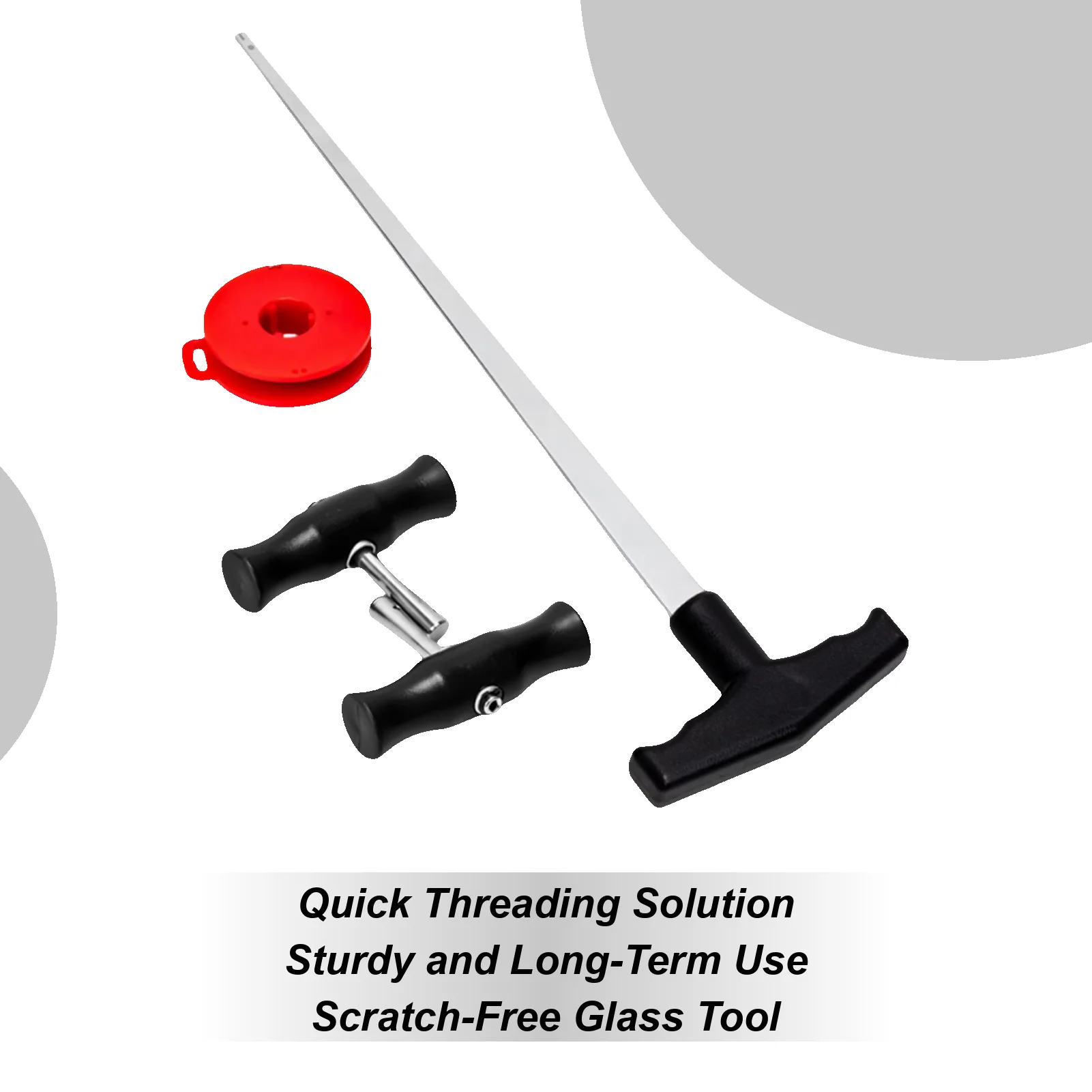 

Инструмент для резки лобового стекла Т-образный винтажный классический снасти для ремонта автомобилей, инструменты для автоматического стекла для резки, фиксации остекления, удаления автомобильного стекла