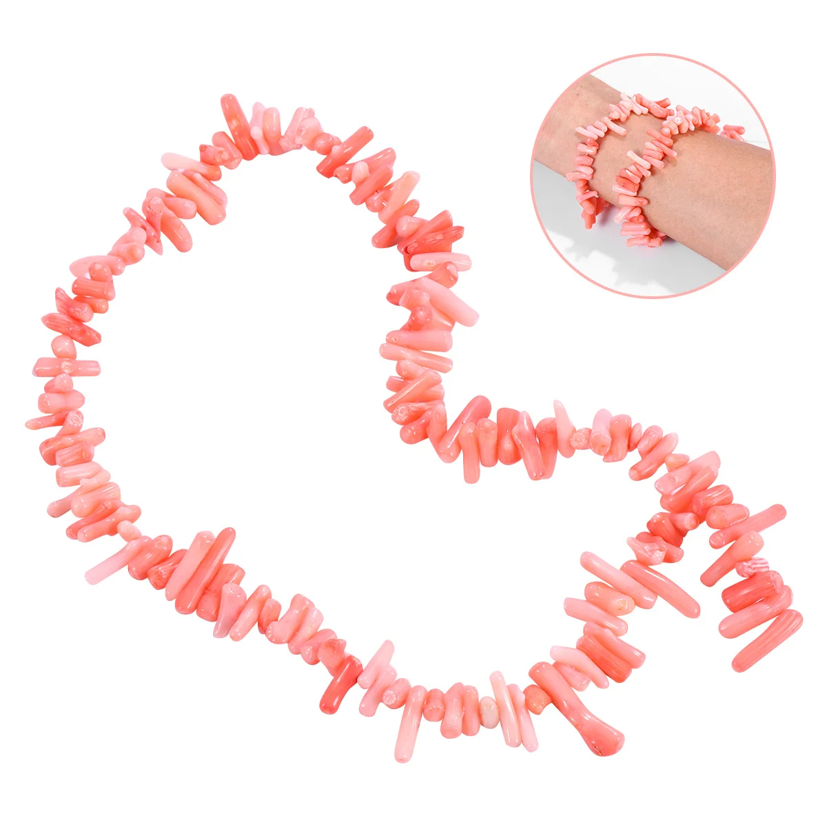 

120Pcs Bright Resin Loose Beads for DIY Bracelet Necklace Jewelry Making Colorful Beads Smooth Hole Decoration