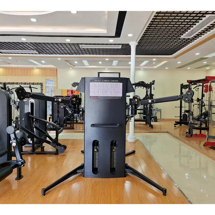 Fitness Equipment Home Gym Use Selectorized Multi Functional Trainer Dual Stack Dual Cable Cross Machine