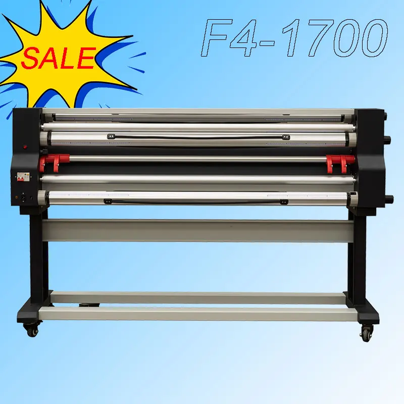 

1600mm Automatic Cold Hot Laminator Fayon F4 Roll Take-up 63inch Electrict Film Laminating Machine Intelligent Heating