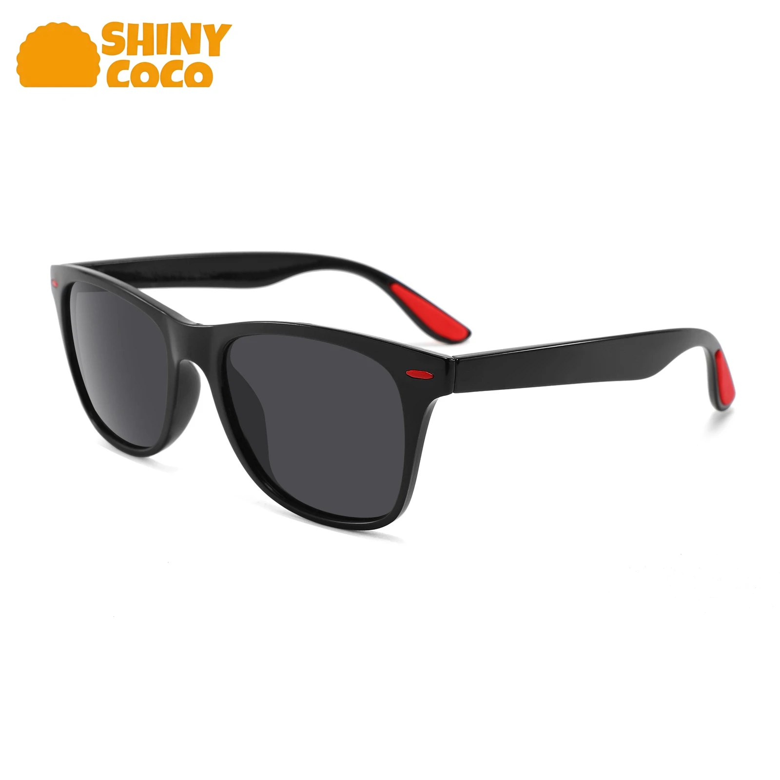 

ShinyCoCo Luxury Brand Recyclable Sunglasses Oval Framed Sporty Casual Men Driving Sun Protection Polarized Sunglasses