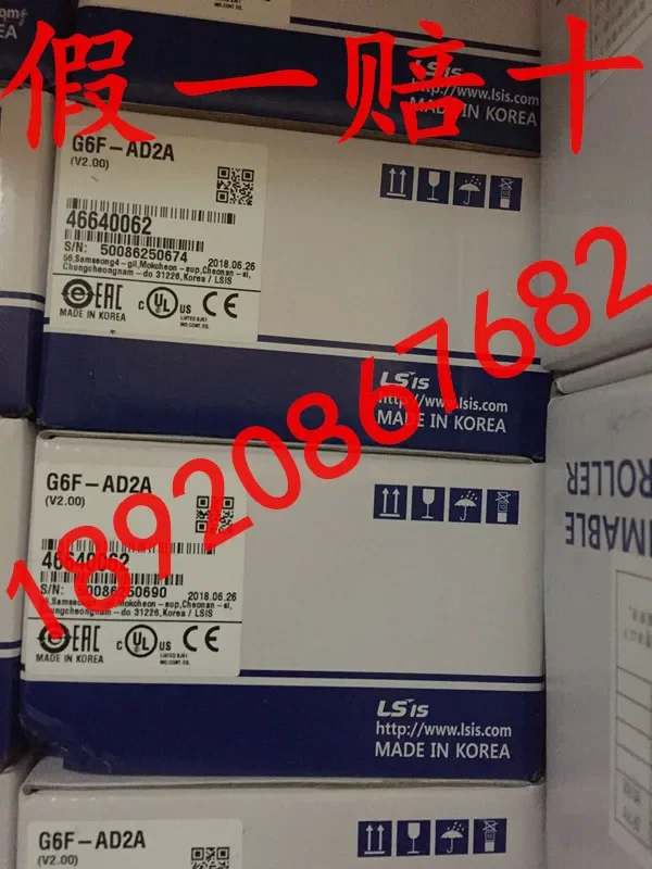 2025.4 【استيراد أصلي】G6F-TC2A كوريا LS(LG) G6F-AD2A وحدة الحرارية K200S متوفرة