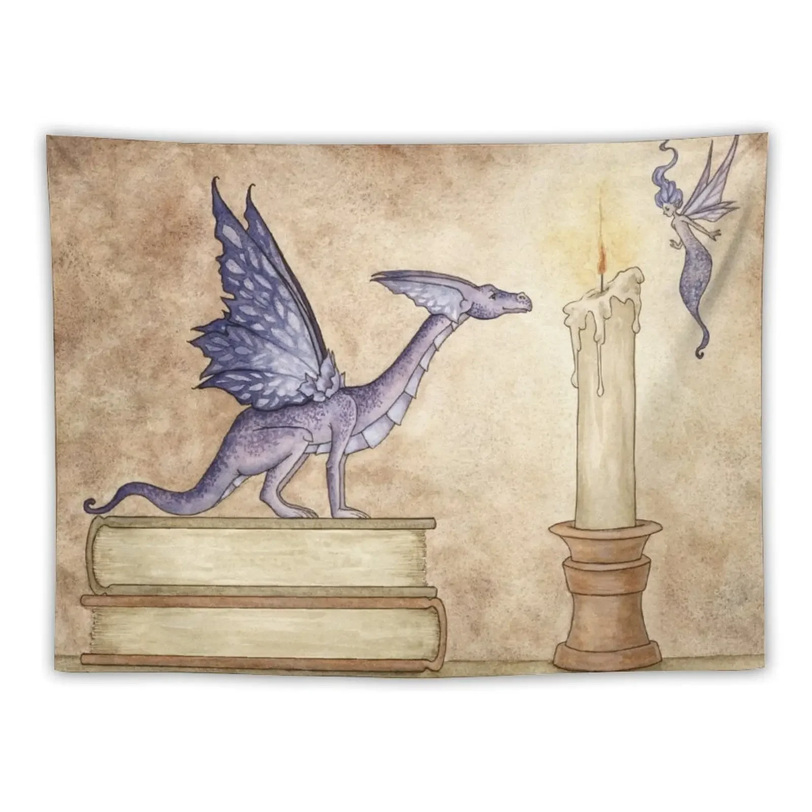 

Night Reading Tapestry Bedroom Decor Japanese Room Decor Wall Decor Hanging Tapestry