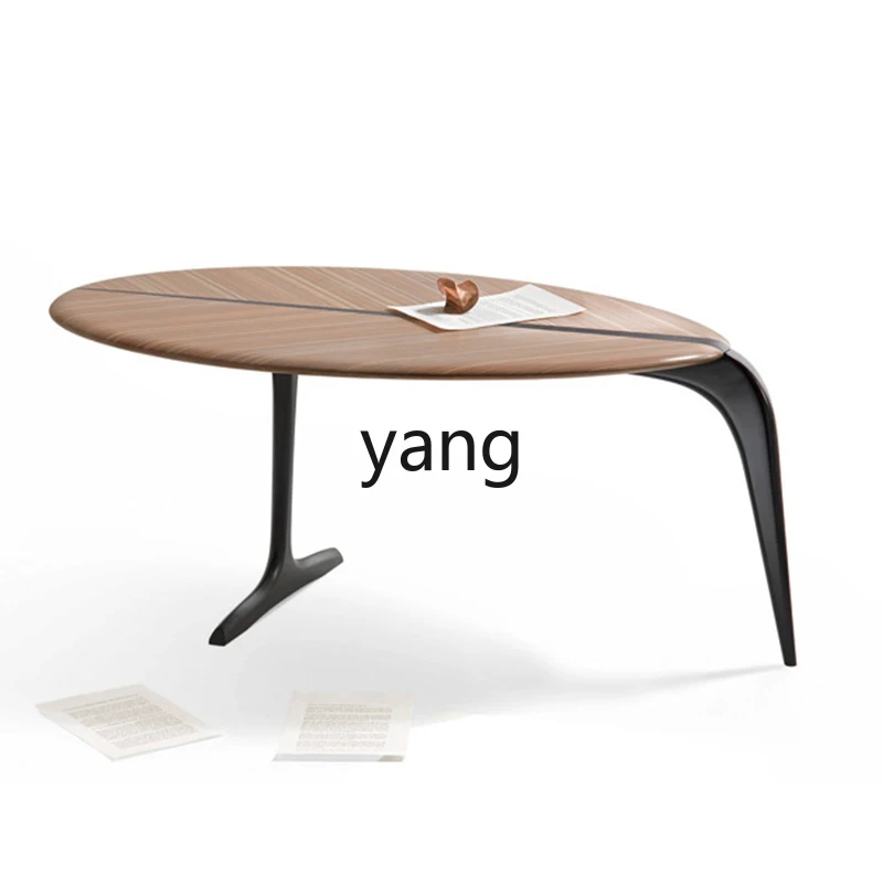 CX Modern Minimalist Designer Model Leaf Shape Desk Advanced Desk Writing Desk