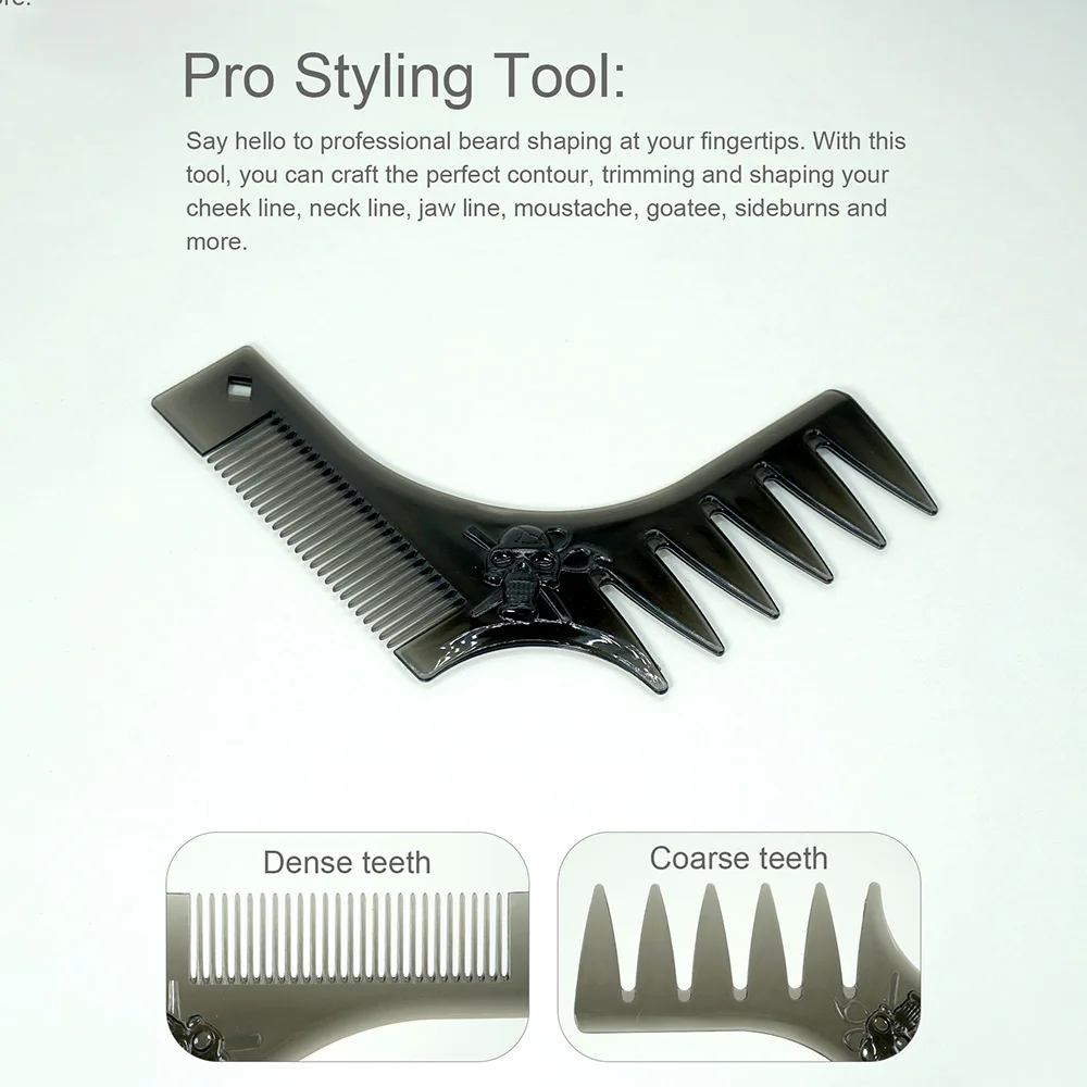 Barbershop Wave Shaped Hair Brush Set