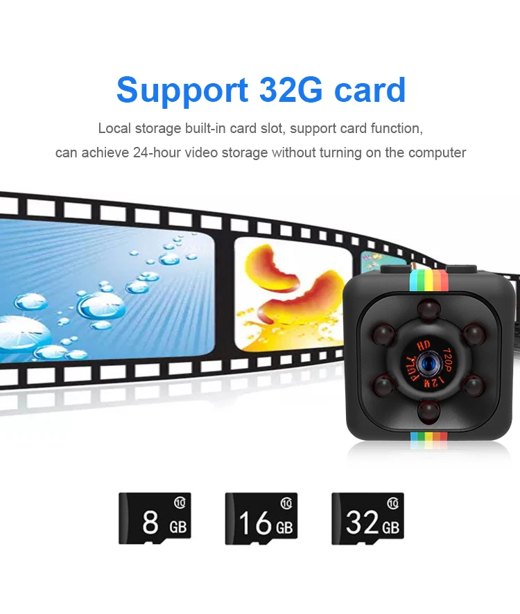 HD Mini Camera 1080P Portable Small Nanny Cam Video Voice Mini DV Recorder Indoor Covert Security Camera For Home Office image 5