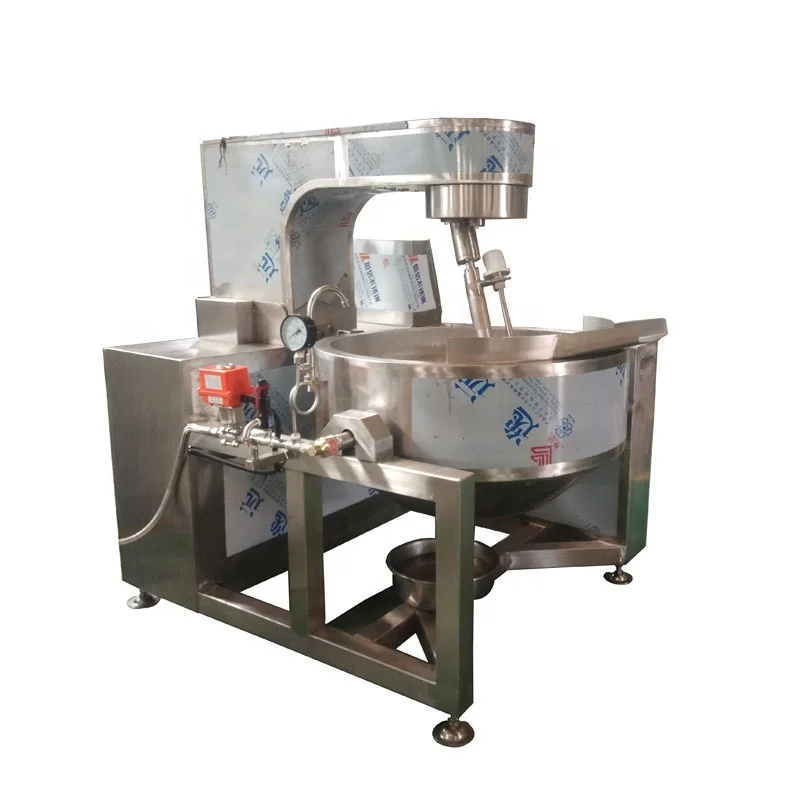 Industrieller Planeten-Rührbehälter aus Edelstahl, Rührmaschine für Käse, Kochen, Rühren