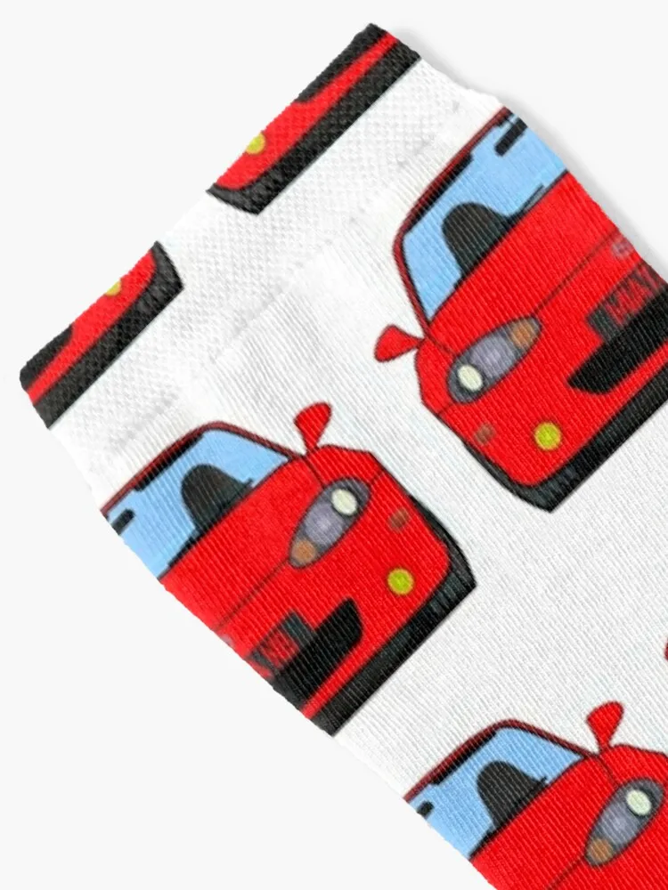 Classic Red NB Miata Roadster Socks Happy Socks Men Thermal Socks Men Socks Men'S