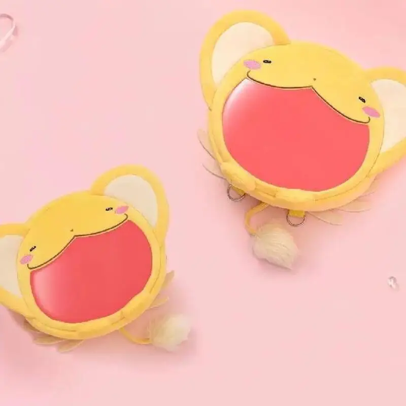 Cardcaptor Sakura Cerberus Pvc Transparent Big Mouth with Tail Itabag Jewelry Badge Storage Display Backpack Girlfriend Gift