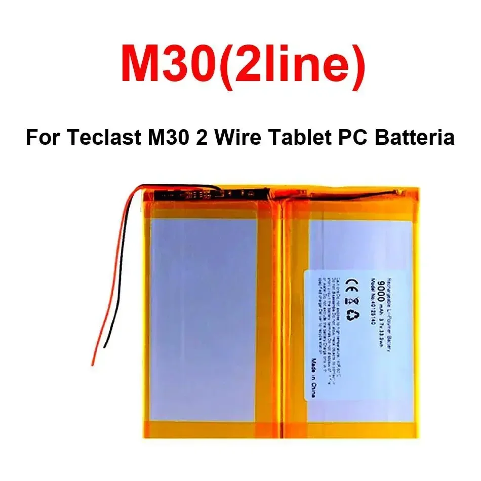 

M30 (2-линейный) аккумулятор для 2-проводной планшетного ПК Teclast M30 Batteria