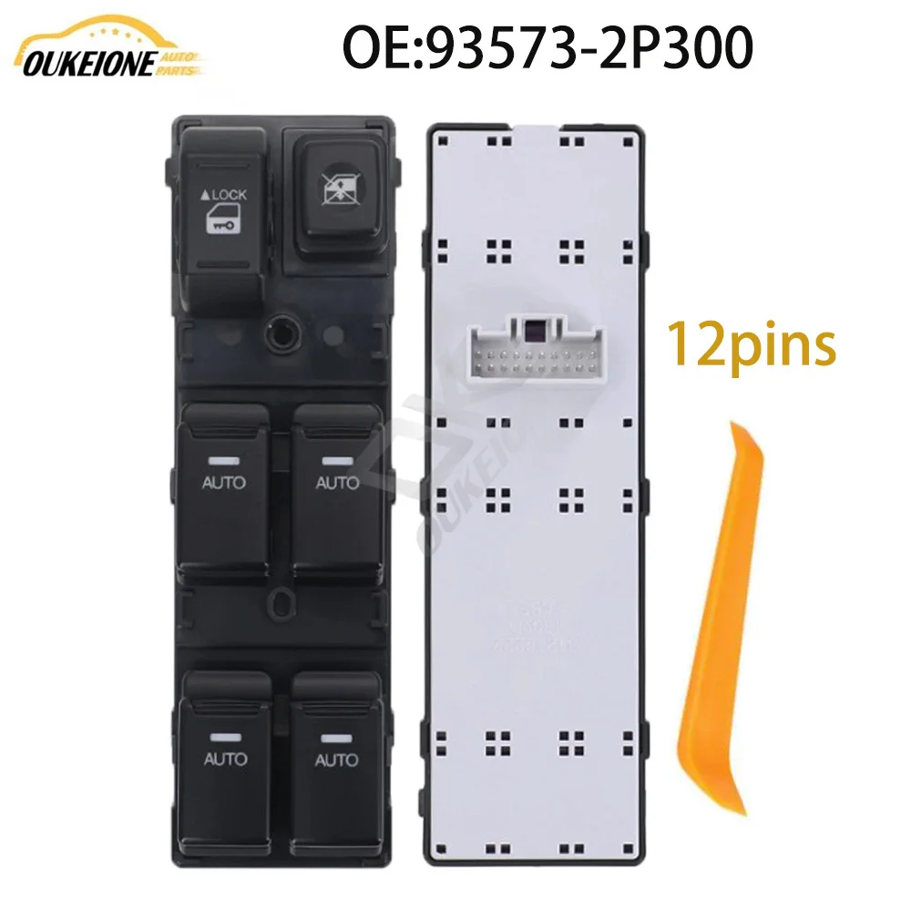 93573-2P300 for KIA Sorento 2009 2010 2011 2012 2013 2014 Front Left Electric Power Window Control Switch Button 93573-2P300