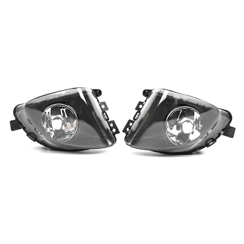 

Compact 2PCS Set Front Fog Light Lamps NO/Bulbs Car Accessories Black Fits For BMW 535I 550I GT 2010-2017