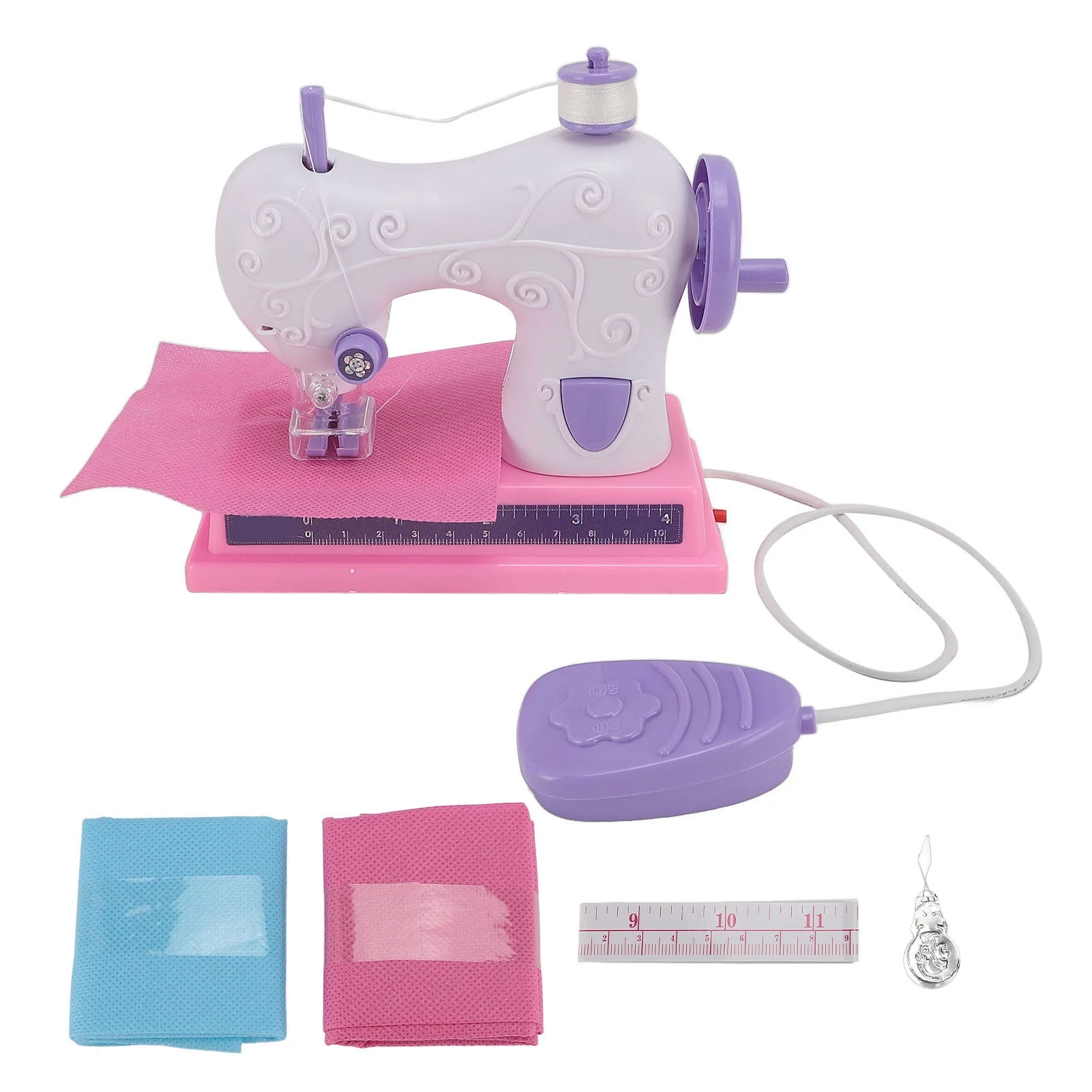 children-sewing-machine-toy-diy-electric-usb-rechargeable-sewing-machine-toy-set-for-children-purple