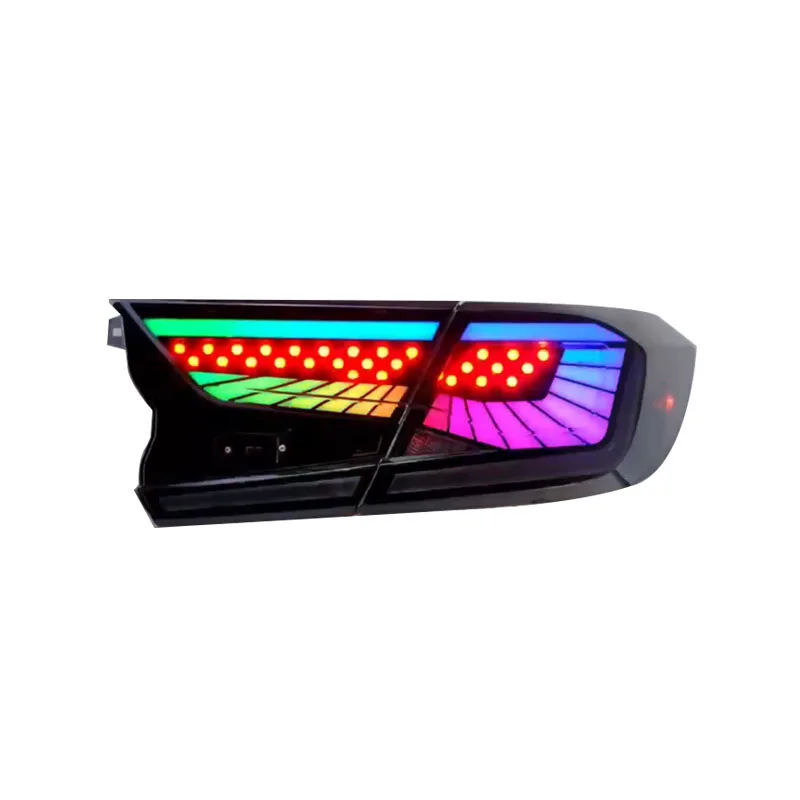 

Dk Motion APP Control RGB Tail Light For Honda Accord 2018 2019 2020 2021 With Dynamic Turn Signal Reverse DRL