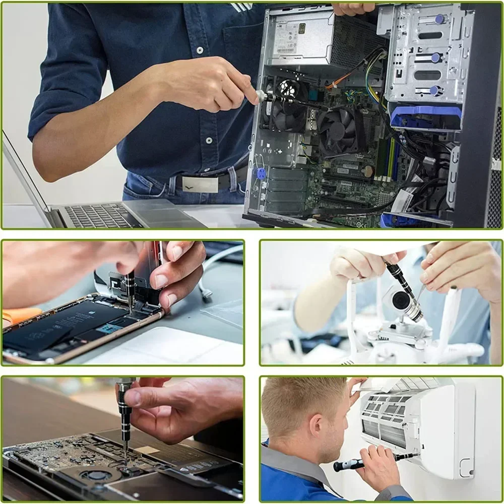 Ultimate 115-in-1 Precision Screwdriver Set for Electronics PC Laptop Phone MacBook Repair Professional Tools Kit for Every Task